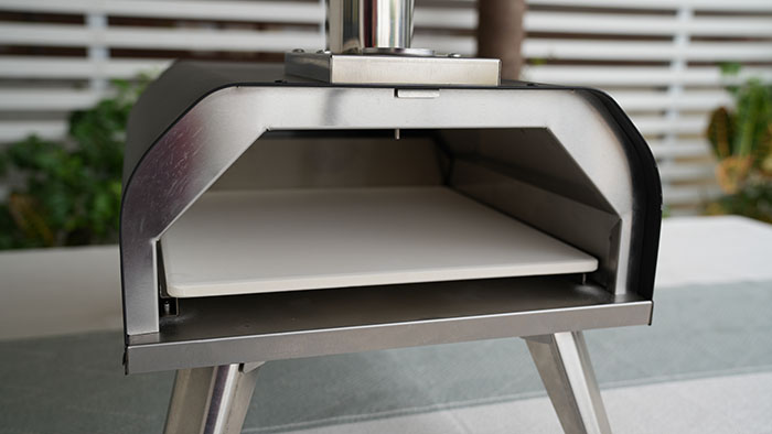 Gas pizza oven
