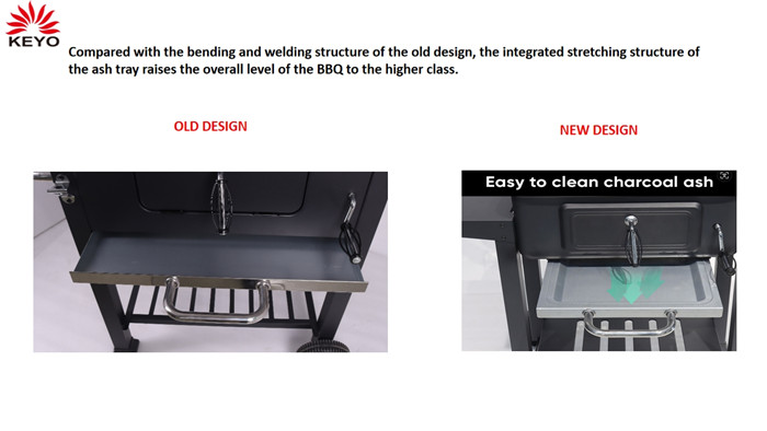 outdoor charcoal bbq grill