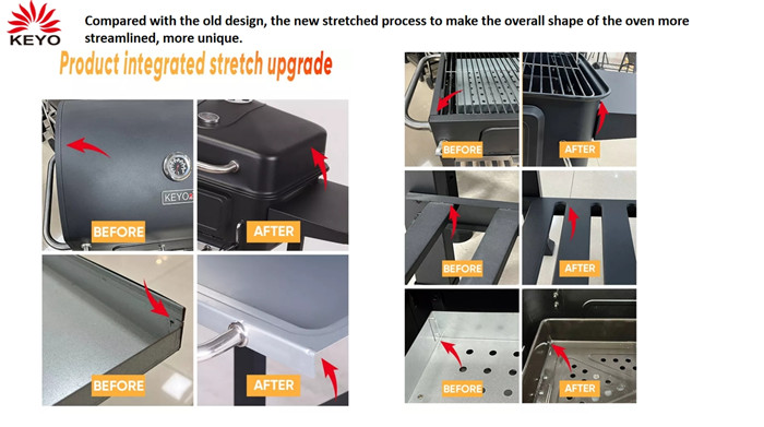 outdoor charcoal bbq grill