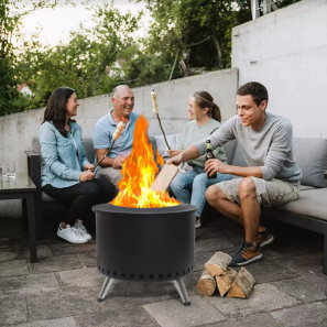 round fire pit