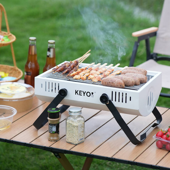 large charcoal grill