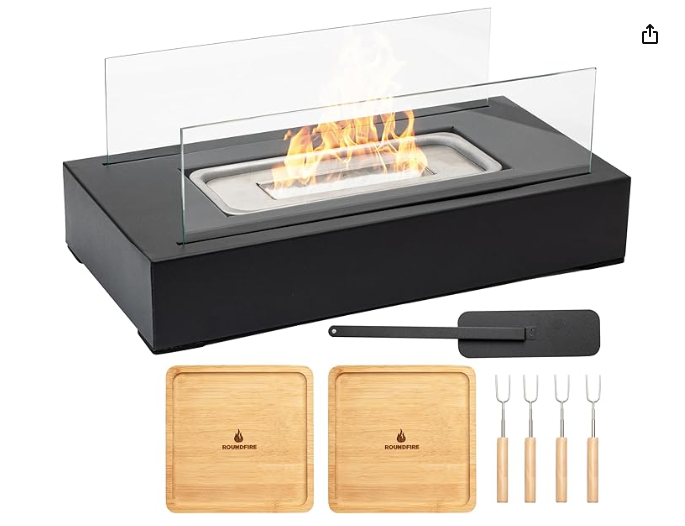 Square fire pit