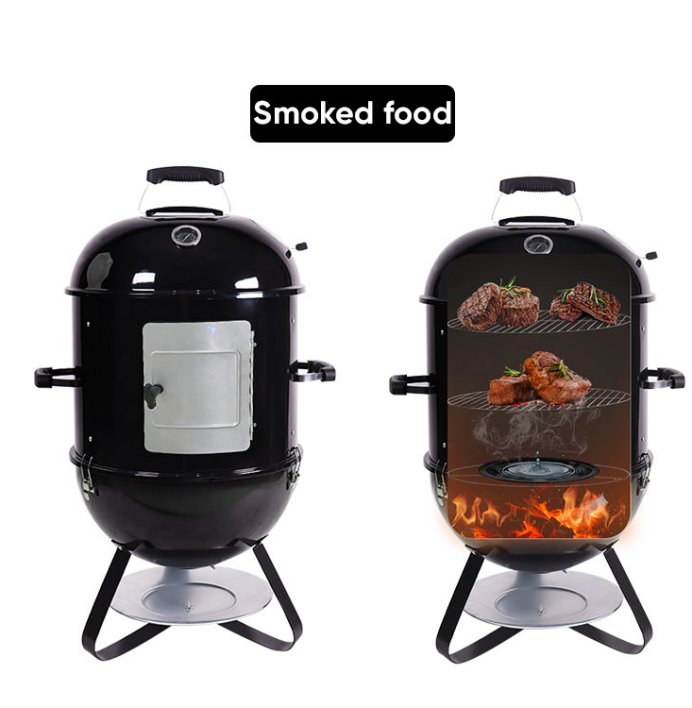 BBQ Grill with Smoker