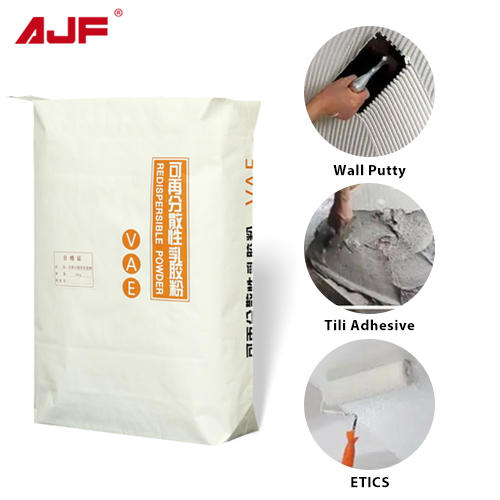 Rdp Redispersible Polymer Vae Powder For Building Material Film Forming Agent White Powder Wall Cement Based Glue Tile Adhesive