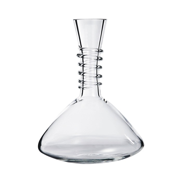 1500ml JZ-3504 clear red wine hand-blown lead-free crystal decanter