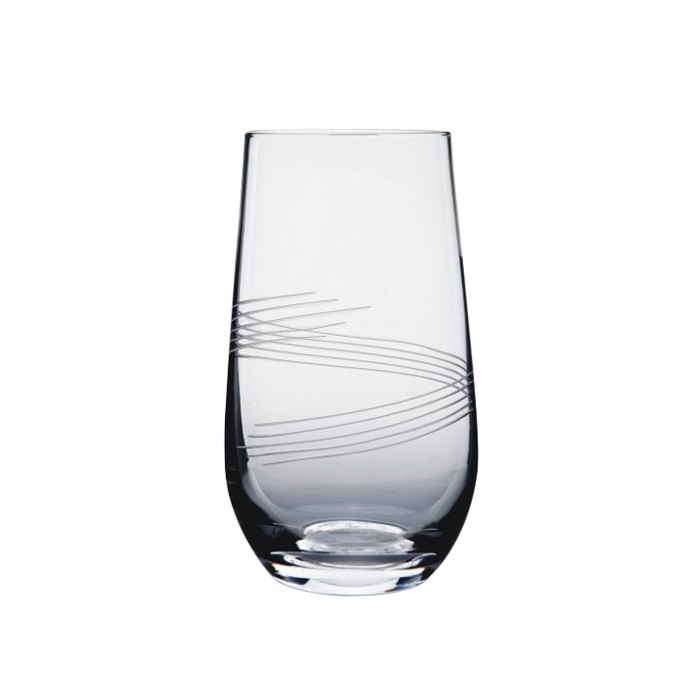 JZ-TB09 Luxury handmade blown glass tumbler