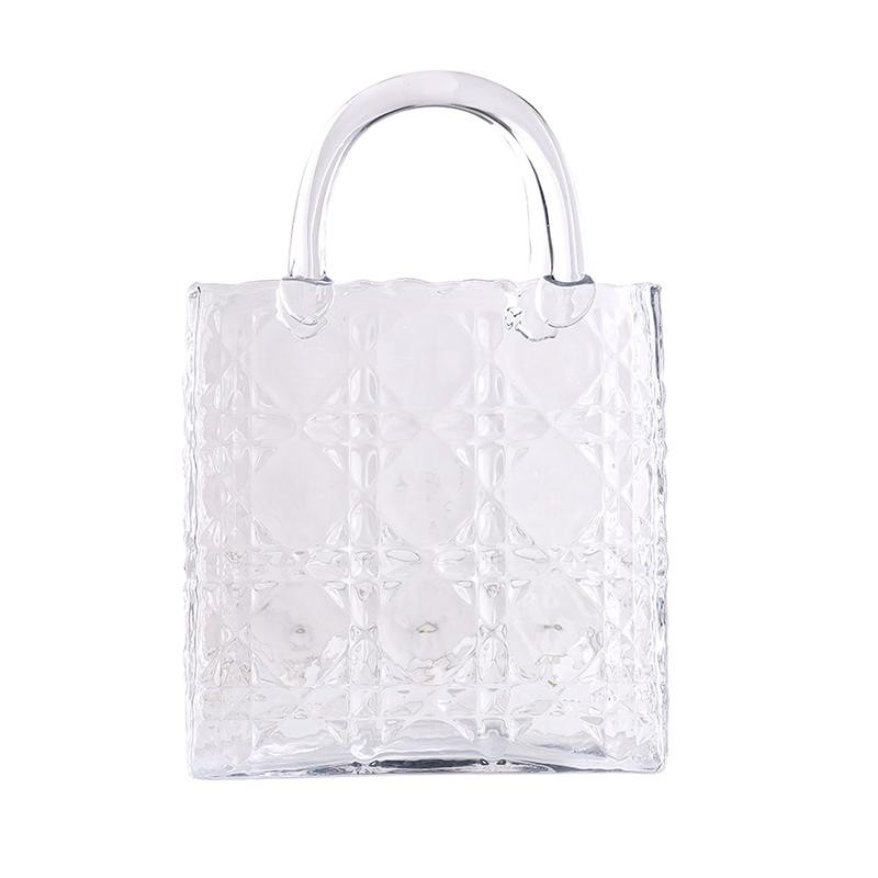 Handmade High Quality Crystal Hand bags and vases For Home Decor