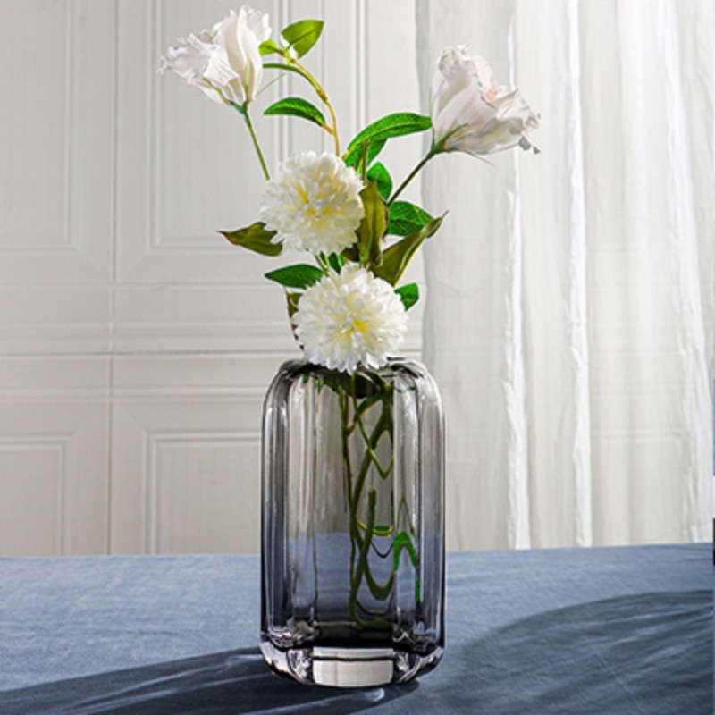 Handmade High Quality Crystal Wanshun Glass Vase For Home Decor