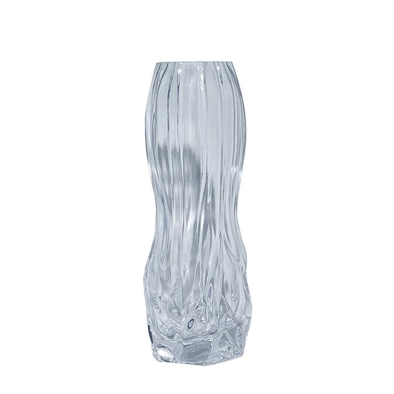 Handmade High Quality Crystal Waist geometry Vase For Home Decor