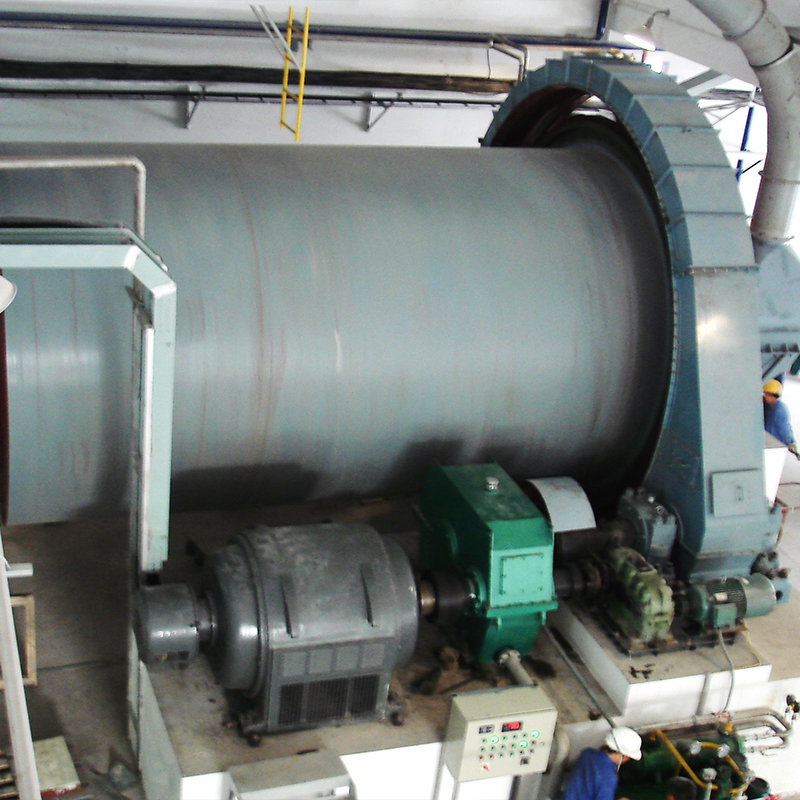 Ground silica ball mill