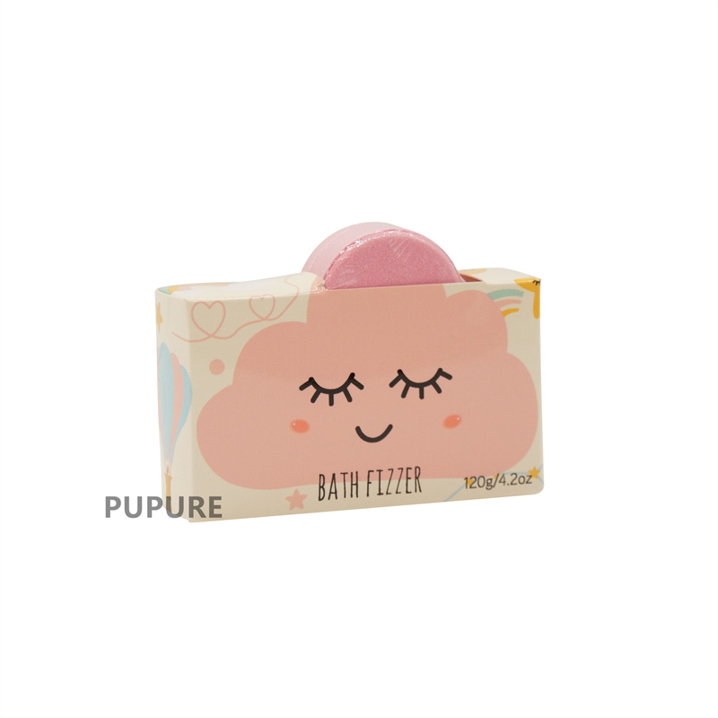 Rainbow Shape Pink Bubble Bath Bombs