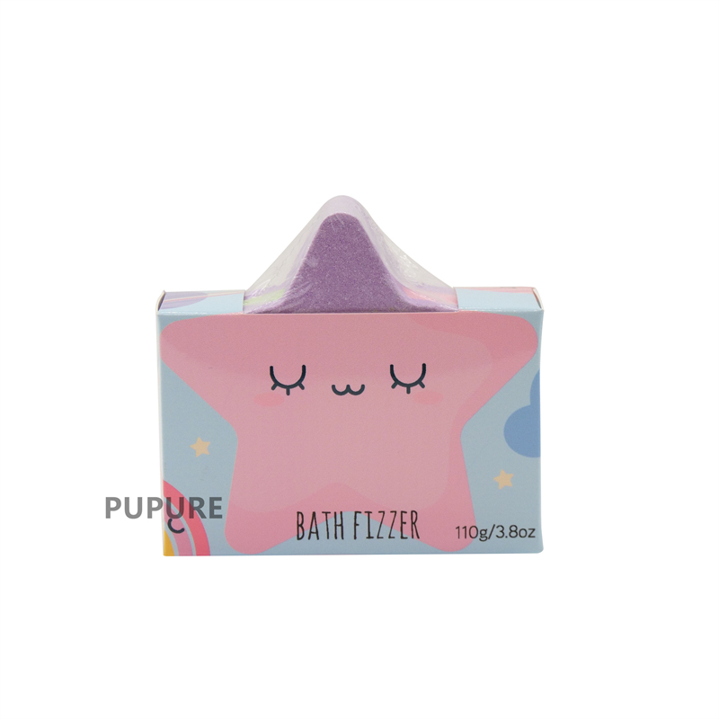 Star Shape Purple Bath Fizzer