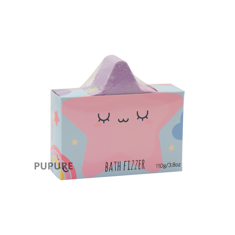 Star Shape Purple Bath Fizzer