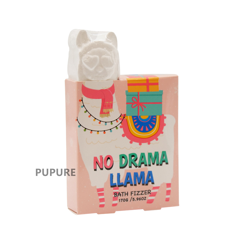 Alpaca Shape Diy Luxury Bath Bombs