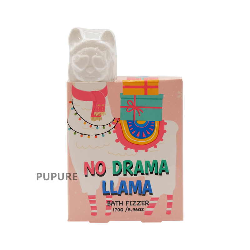 Alpaca Shape Diy Luxury Bath Bombs