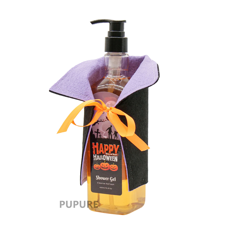 Halloween Natural Organic Pumpkin Shower Gel Gift