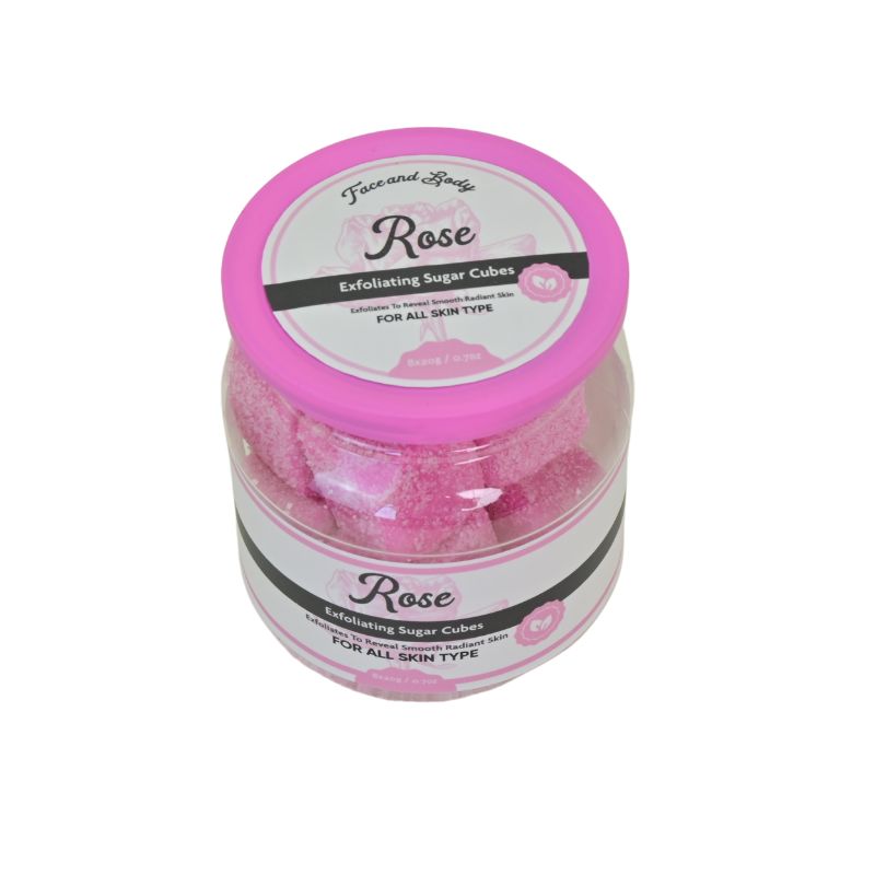 exfoliating cubes
