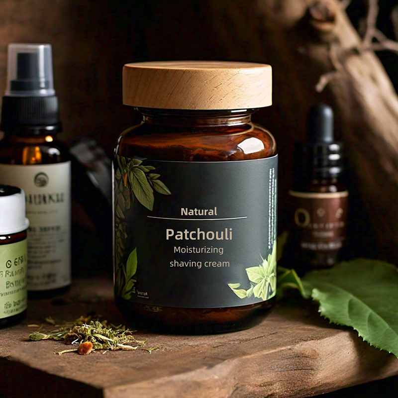 Bálsamo pós-barba hidratante natural de patchouli