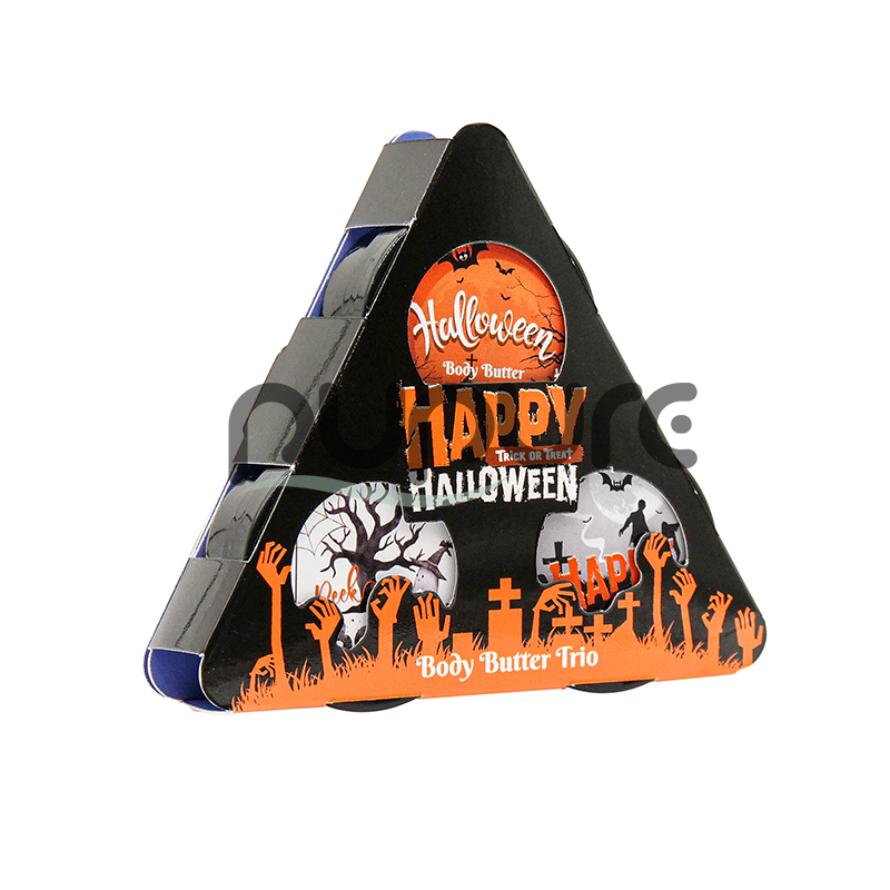 Happy Halloween Body Butter Gift Set Pumpkin Spice Candy Corn Shea Flavors