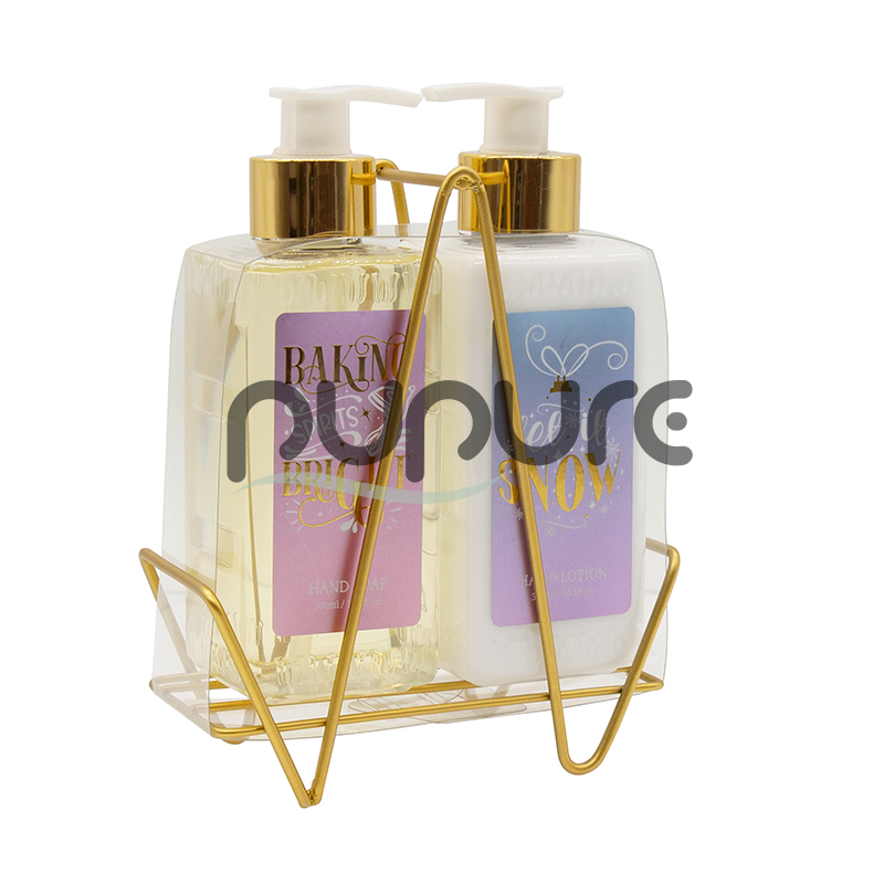 Merry Christmas Home Bathroom Hand Care Set hand Soap Hand Lotion