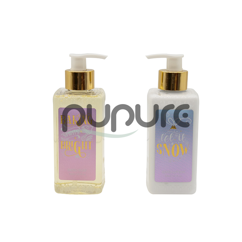 Merry Christmas Home Bathroom Hand Care Set hand Soap Hand Lotion