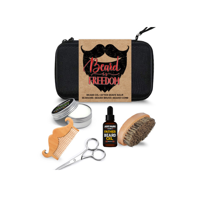 Beard is Freedom Men's Beard Care Set