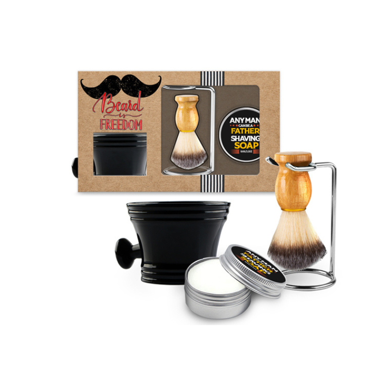 Beard is Freedom Men's Shaving Soap Gift Set