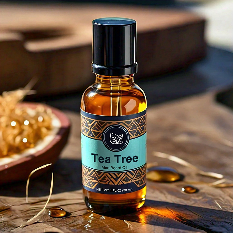 Happy Travel Tea Tree Men Beard Oil