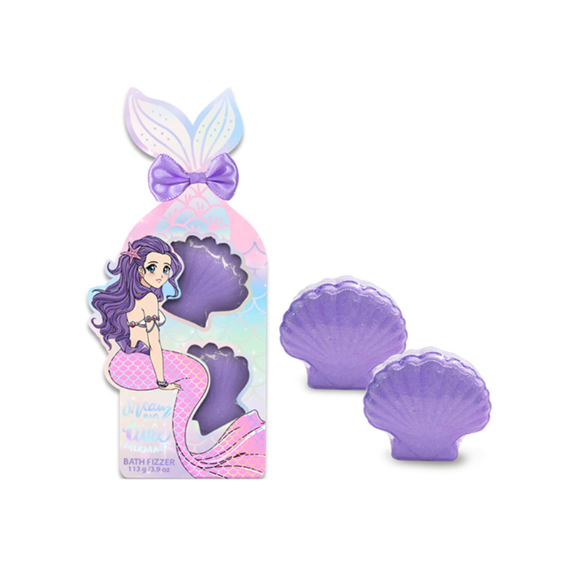 Mermaid Bath Bombs Gift Set Shell Shape