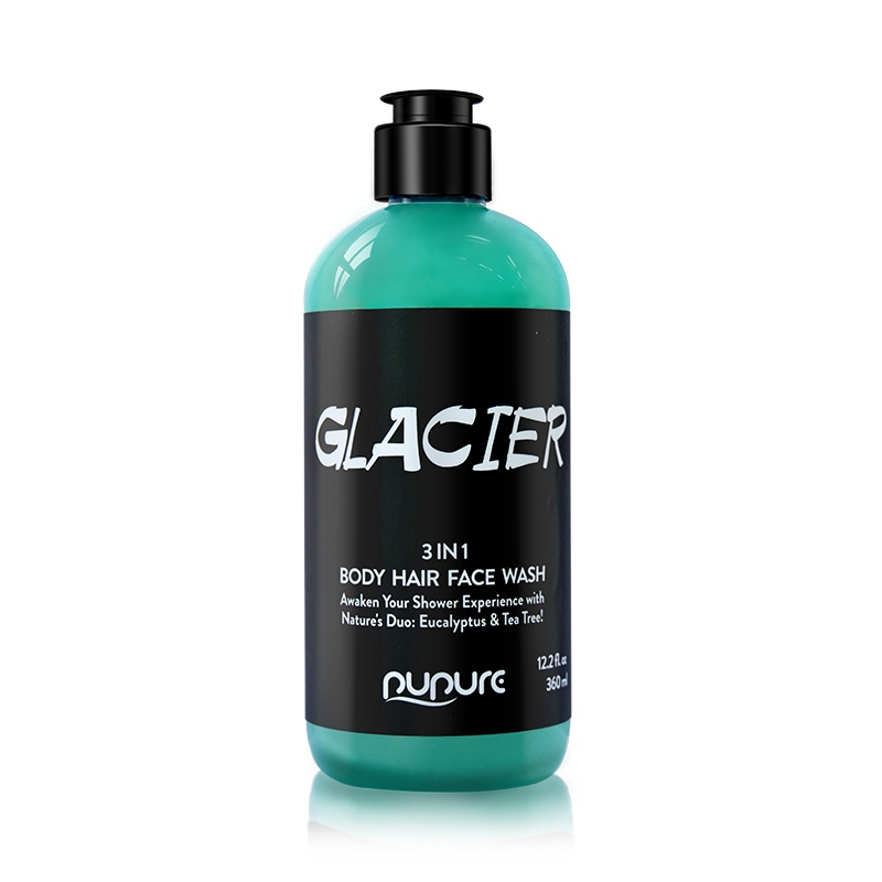 3-i-1 Body Hair Face Wash Bubble Bath