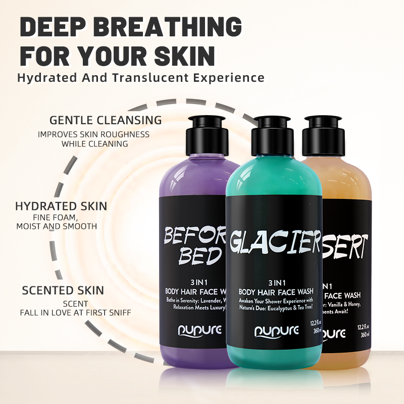 3 in 1 body wash