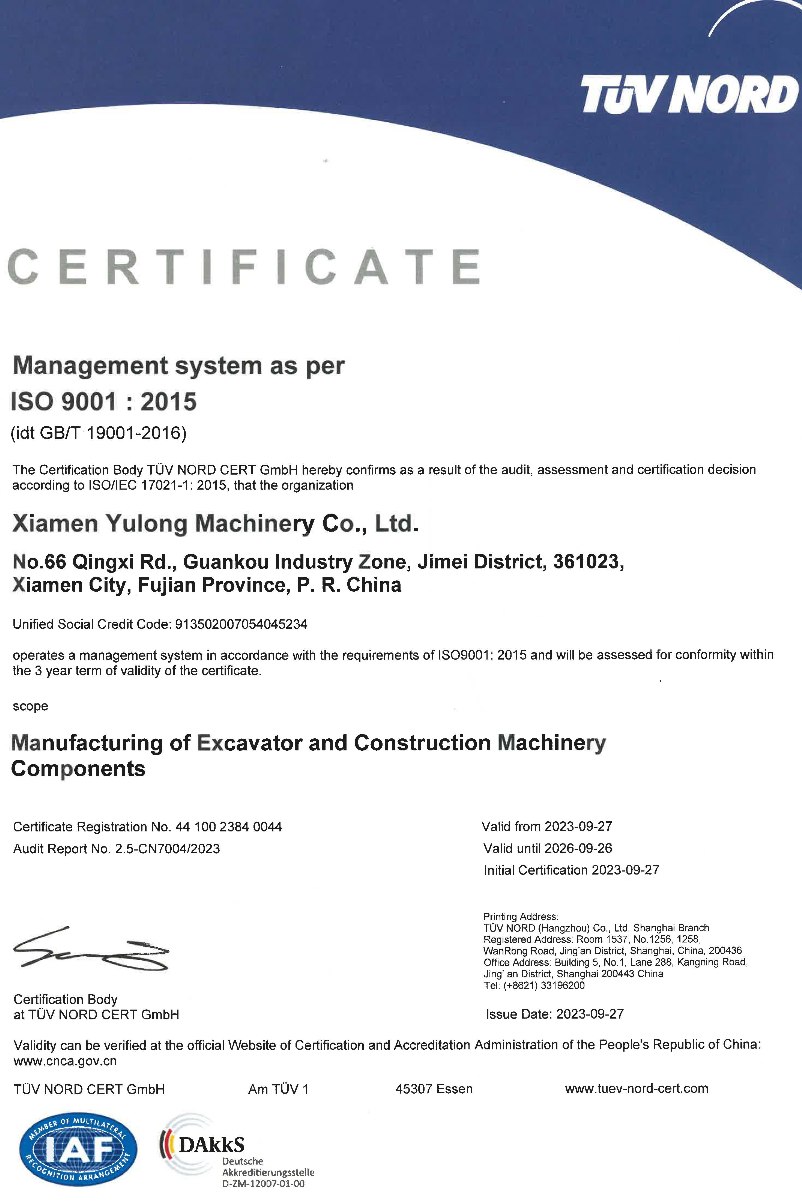 ISO9001-zertifiziert durch den TÜV