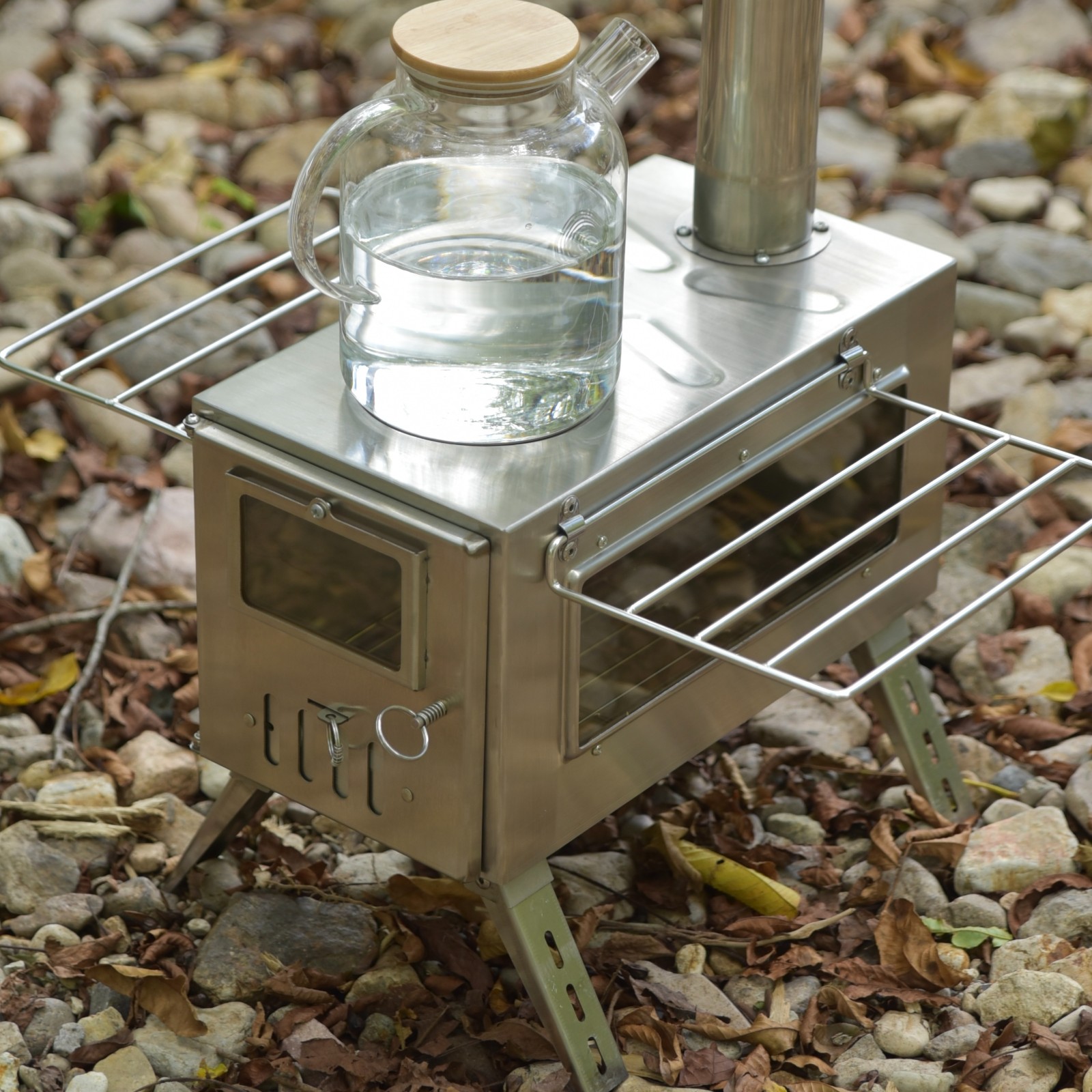 wood burning camping cooker