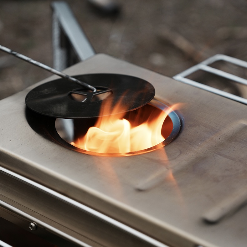 portable wood burner