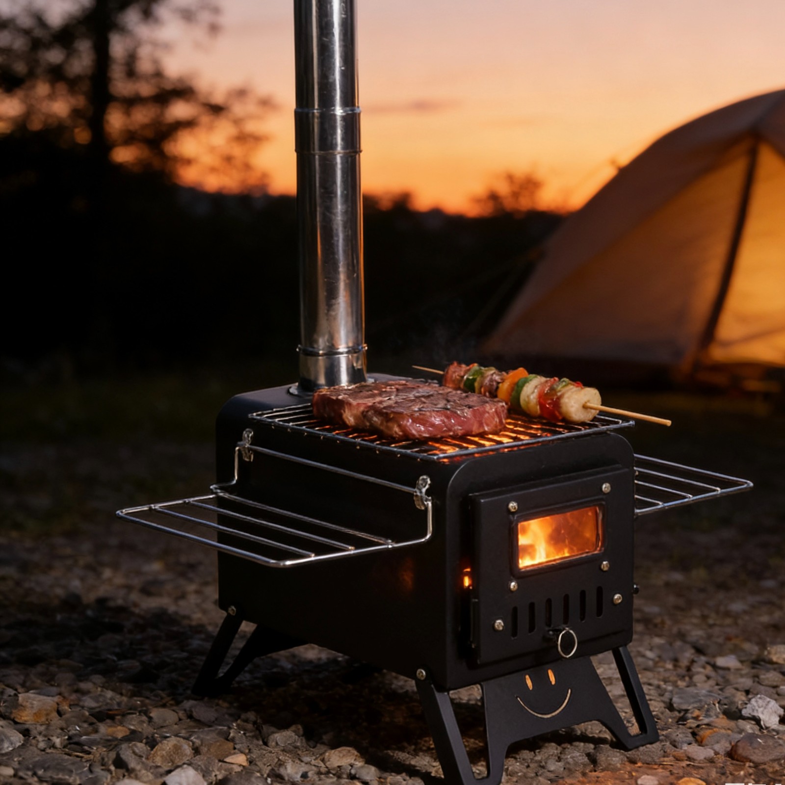 outdoor stove and oven