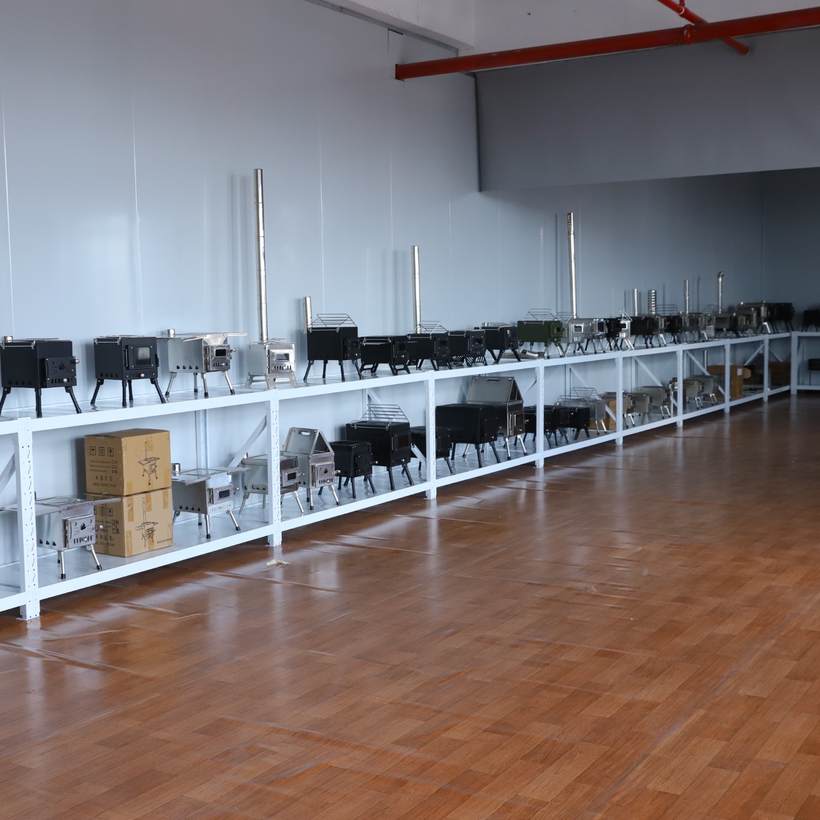 camping wood burning stove