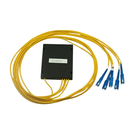 Custom 1x8 plc splitter abs box splitter wholesaler for fiber optic field with SC/UPC connector