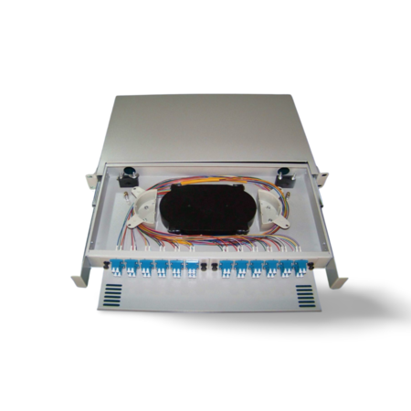 Fiber Optic Rack Mount Splitter for FTTH Solution components trade