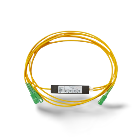 FTTH 1X2 ABS Box Moudle FBT Splitter with connector for network components supplier