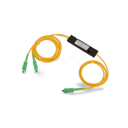 FTTH 1X2 ABS Box Moudle FBT Splitter with connector for network components supplier