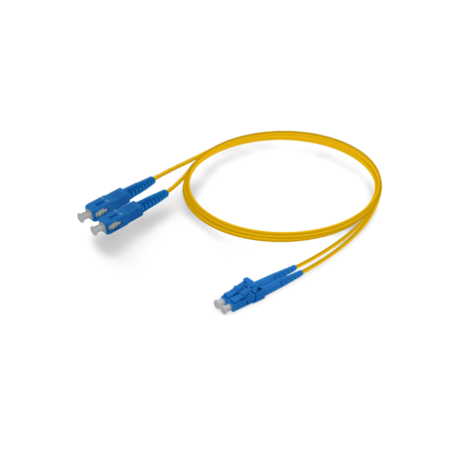 Optical Fiber Patch Cord SC/UPC connector in 2.0mm cable with 3.0meters fiber length