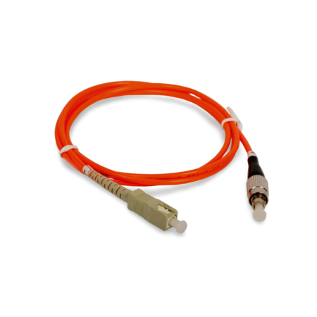 Factory Supply High Quality Multimode Patch Cord with connector in orange cable for FTTH Solution