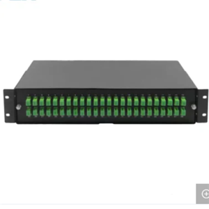 Rack Mount Sliding Fiber 2u Patch Panel Suitable for 19′or 23′standard Optic Distribution Cabinets