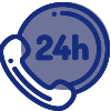 24-hour service 24-hour service