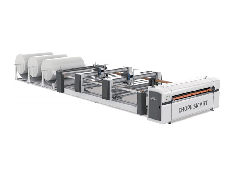 CHOPE-5D-2L DOUBLE HEADS CONTINUOUS QUILTING MACHINE