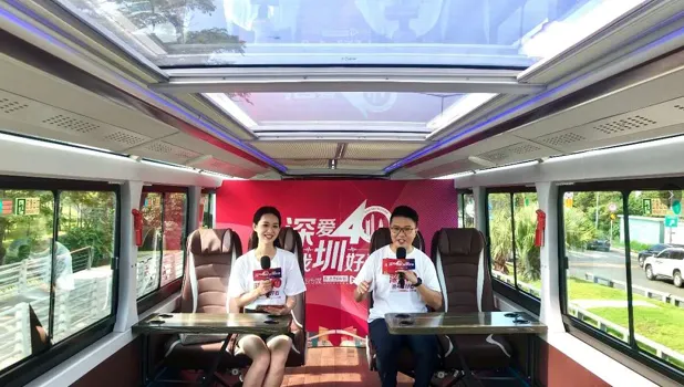 Ghế hành khách hạng thương gia Jiulong F-series được trang bị trên xe buýt BYD