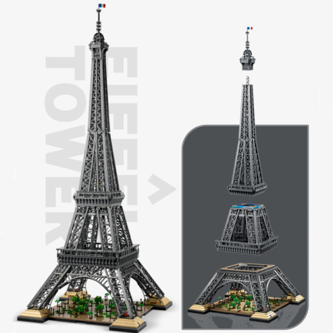 CREATOR Eiffel Tower Building Blocks 10307
