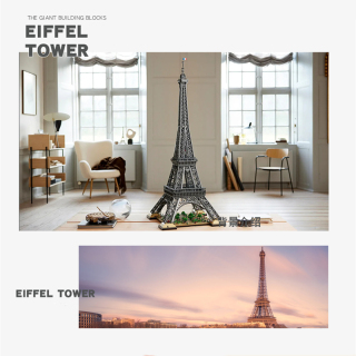 CREATOR Eiffel Tower Building Blocks 10307