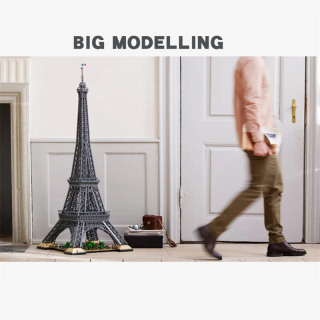 CREATOR Eiffel Tower Building Blocks 10307