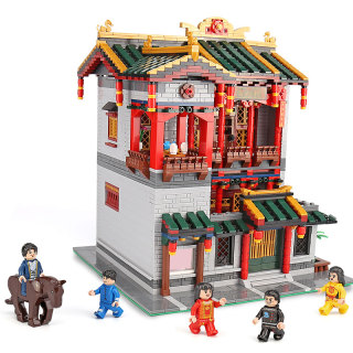 XINGBAO Moc Creator China Town Building Blocks